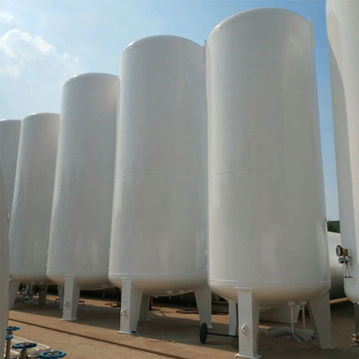 10000 Hingga 500000 Liter Tangki Penyimpanan Kriogenik 0.84MPa Kimia