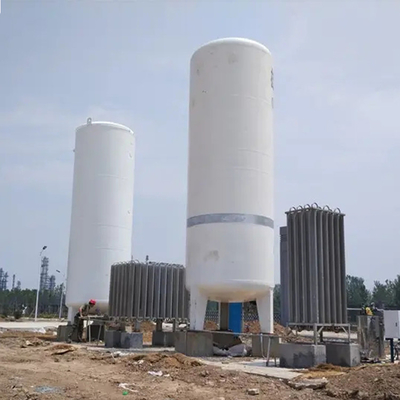10000 Hingga 500000 Liter Tangki Penyimpanan Kriogenik 0.84MPa Kimia