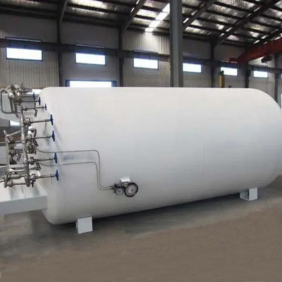 Wadah Kriogenik Vertikal 1.6mpa Horizontal Pressure Vessel