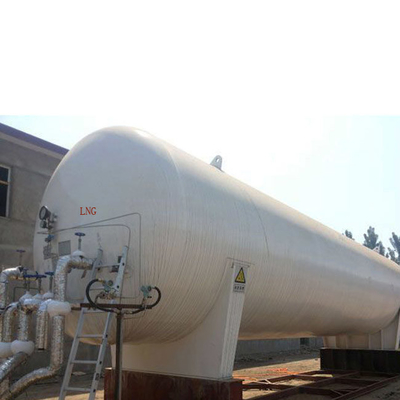 Tangki Penyimpanan Kriogenik Horisontal 20m3 0.8mpa Stainless Steel