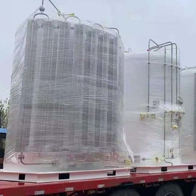 Tangki Massal Mikro Oksigen Cryo Nitrogen 5m3, Karbon Dioksida Massal Stainless Steel