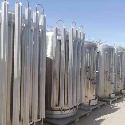 Tangki Co2 Massal Mikro Vakum 3m3 Lapisan Ganda Mobile Cryogenic