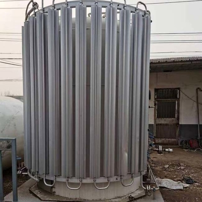 Tangki Co2 Massal Mikro Vakum 3m3 Lapisan Ganda Mobile Cryogenic