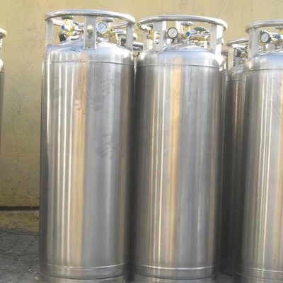 Food Grade Cryogenic Dewar Cylinder 210l, Tangki Oksigen Dewar yang Dapat Dilepas