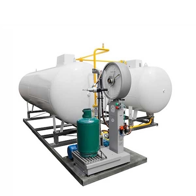 10m3 Stasiun Pengisian Gas LP Otomatis Q345R 220 Volts Skid Mounted