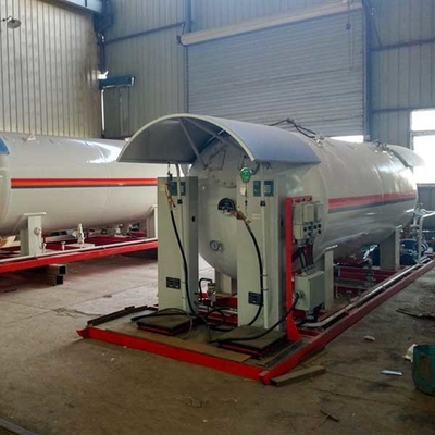 GB150 Kendaraan Stasiun Pengisian LPG 20000L 5 Ton Bensin 10 Ton 20 Ton