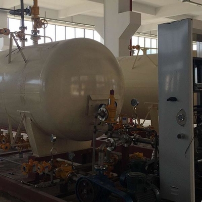 Skid Mounted LPG Autogas Stations 2.5mpa, 50000 Liter LPG Skid Filling Station