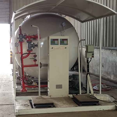 Stasiun Pengisian Mobil LPG 50000 Liter Baja Karbon 1.2mpa