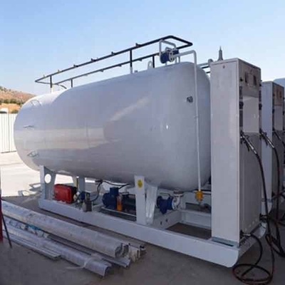 Q345R Mobile Stasiun Pengisian Gas LPG 30000L 5000L