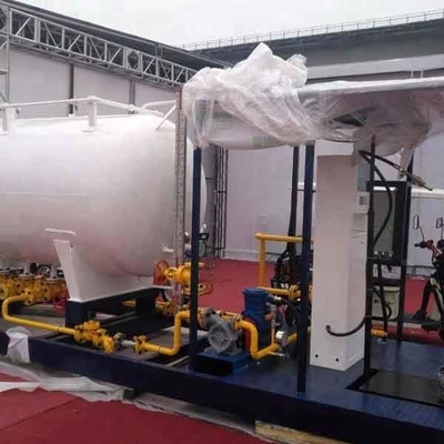 Pompa Gas Otomatis LPG 5 Sampai 10 Ton Seluler, Stasiun Pengisian Autogas 1.77mpa