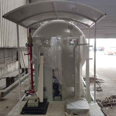 Stasiun Pengisian Gas LPG 10m3 Portabel Stasiun Pengisian Bahan Bakar LPG 12m3