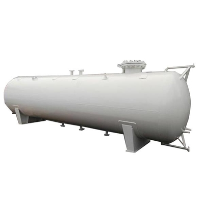 Tangki Penyimpanan Gas LPG Horisontal 1,77 MPa 100 Ton Peluru Gundukan