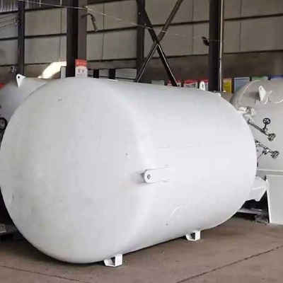 Tangki Cryo Nitrogen Cair Lapisan Ganda 60m3 Vakum Q245R Penyimpanan Cryogenic Liquid