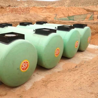 Tangki Penyimpanan Minyak Massal 3000L Q235, Tangki Minyak Massal Dinding Ganda 42000l