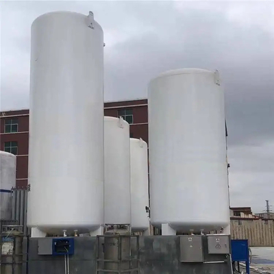 Penyimpanan Co2 Tangki Kriogenik LNG Vakum Dinding Ganda