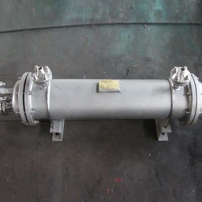 2205 2507 Penukar Panas Lembar Tabung Ganda, Kondensor Shell Dan Tabung Horisontal