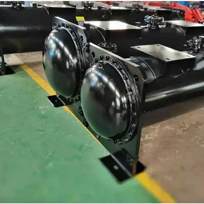 Spiral Double Tube Sheet Heat Exchanger 4.0m3 / H 8.0m3 / H Kondensor Tubular