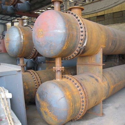 150 Derajat Kondensor Pipa Ganda 11.6kw ISO Chiller Heat Exchanger