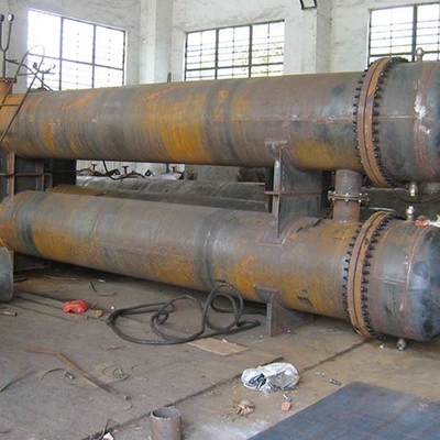 Petrokimia Double Tube Sheet Heat Exchanger Pharmacy Sanitary Pipe