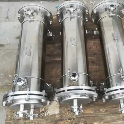0.6mpa 1.0mpa Penukar Panas Stainless Steel Anti Korosi