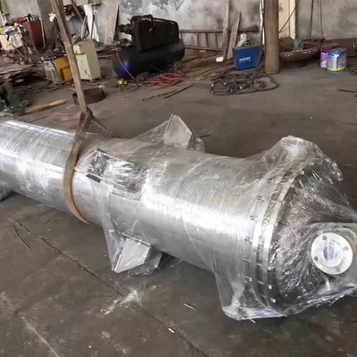 Stainless Steel SS316L Tabung Ganda Penukar Panas 220V Tubular