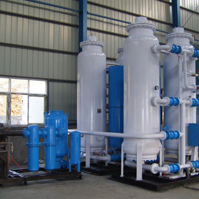 Generator 10Nm3 100Nm3 N2, Adsorpsi Ayunan Tekanan 99,9% Untuk Generasi Nitrogen