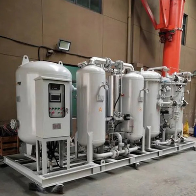 Mesin Pembuat Gas Nitrogen Metalurgi 99,999% PLC N2 PSA