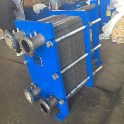 30 Bar Plate Type Heat Exchanger Tembaga Nikel Mematri Boiler