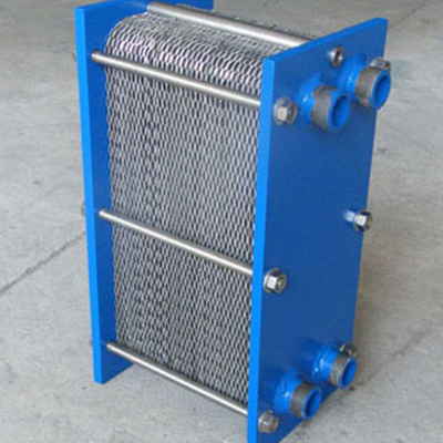 SS304 316L Pelat Kondensor Penukar Panas Stainless Steel Perpindahan Panas