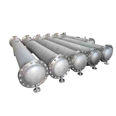 Evaporator Tipe Shell Gr1 Gr2, Shell Dinding Ganda Dan Penukar Panas Tabung
