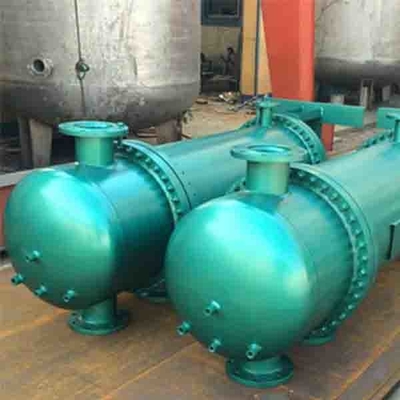 Sistem Penukar Panas Tubular 3.5kw 7kw, Shell Tekanan Tinggi Dan Kondensor Permukaan Tabung