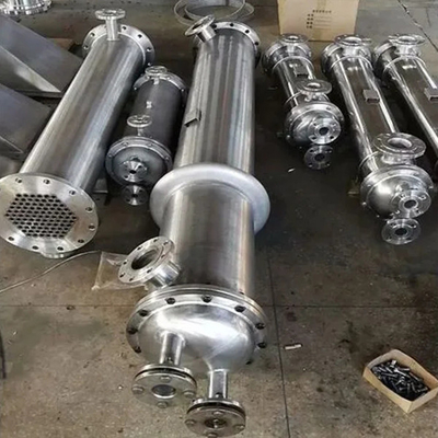 Penukar Panas Tabung Shell Stainless Steel 380v 220v Chiller