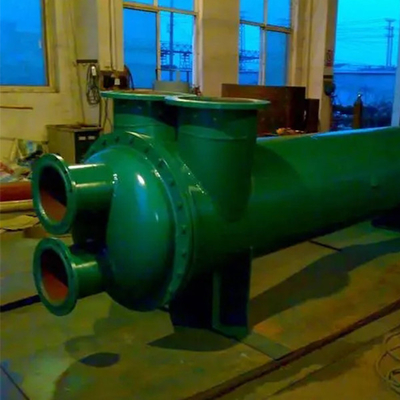 200C Shell Tube Heat Exchanger 0.6MPA 600mm Kondensor Berpendingin Air